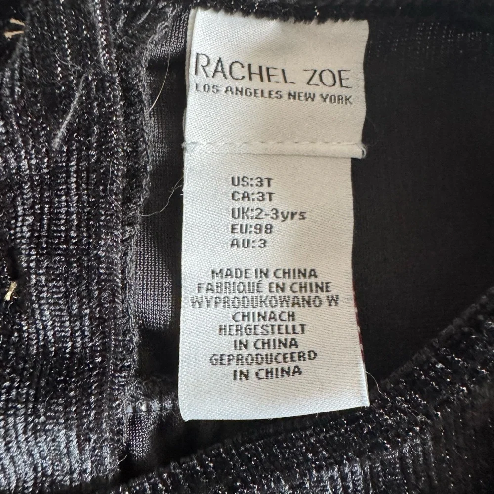 Rachel Zoe Black and White Kids Matching Set